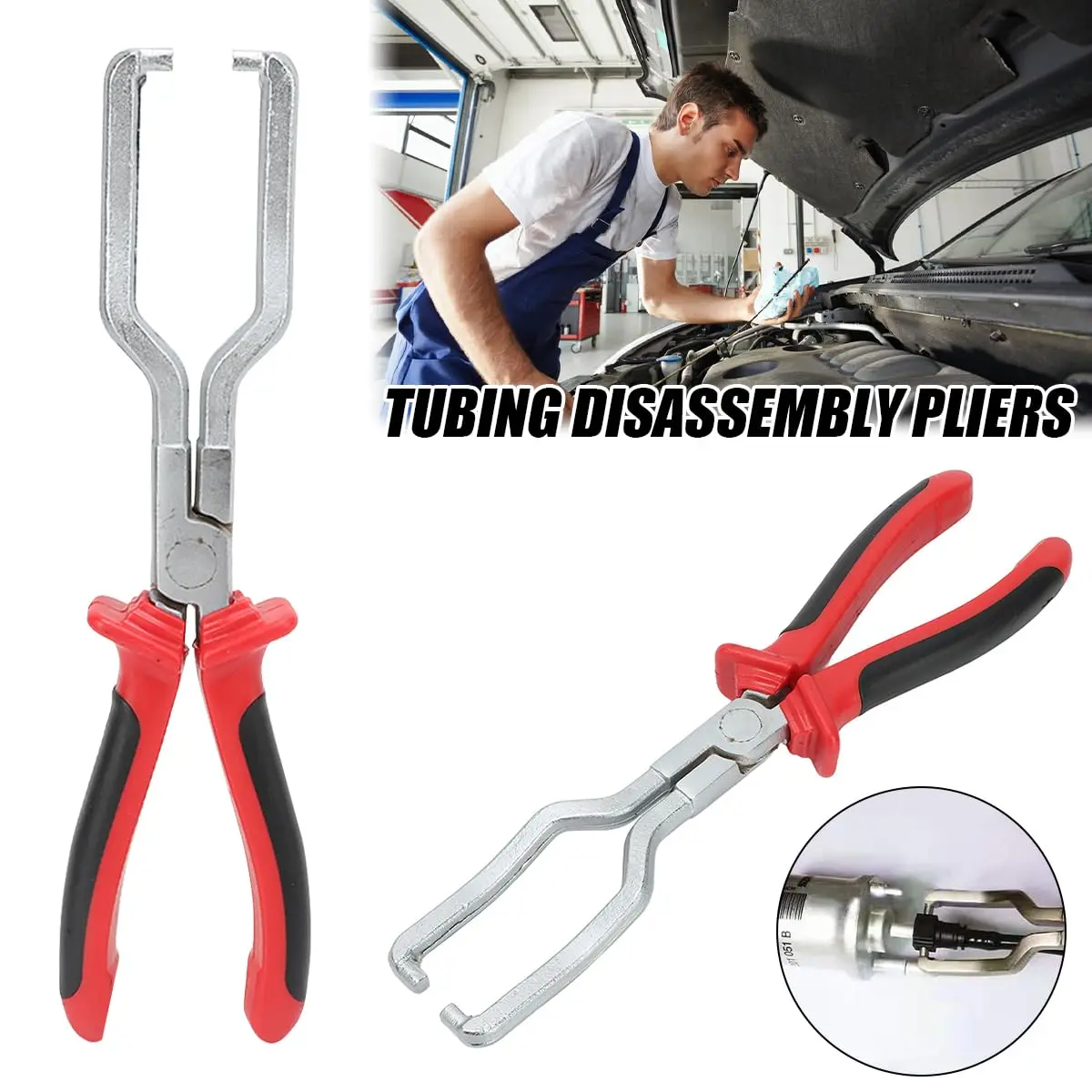 

Car Filter Joint Pliers Oil Pipe Fuel Joint Clamp Fuel Line Pliers Set Car Fuel Filters Hose Pipe Buckle Connector Removal Tools