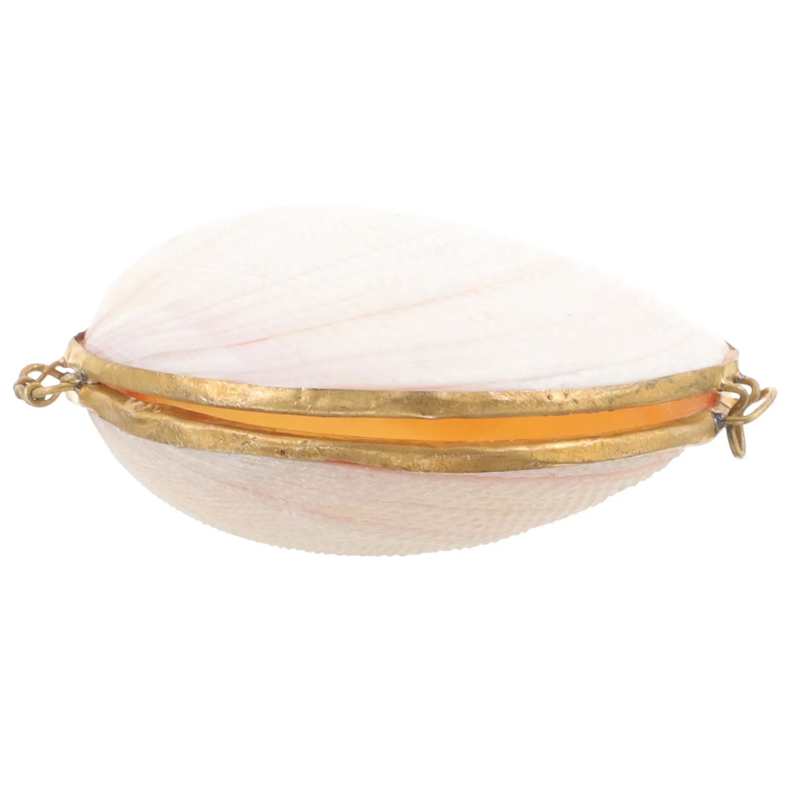 

Elegant Shell Trinket Box for Jewelry Storage Compact Desktop Decor Case for Bracelet Ring Necklace Collection Organizer Gift