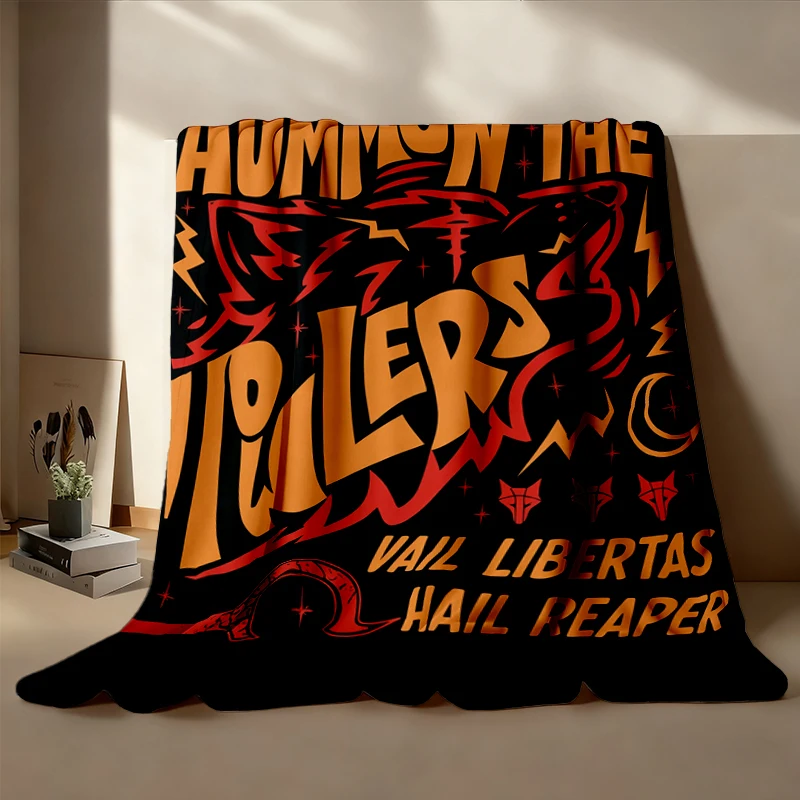 Summon The Howlers Warm Blanket, Darrow The Reaper Soft Blanket, House Mars Sevro Comfy, Red Rising Bookish Merch