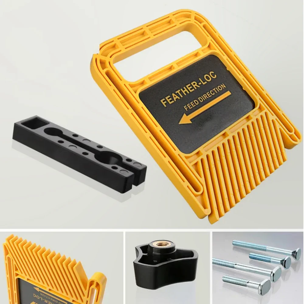 

Защитные инструменты для настольной пилы для гравировального станка, двойные перья, направляющая для углового калибра, сделай сам, многоцелевая доска с перьями