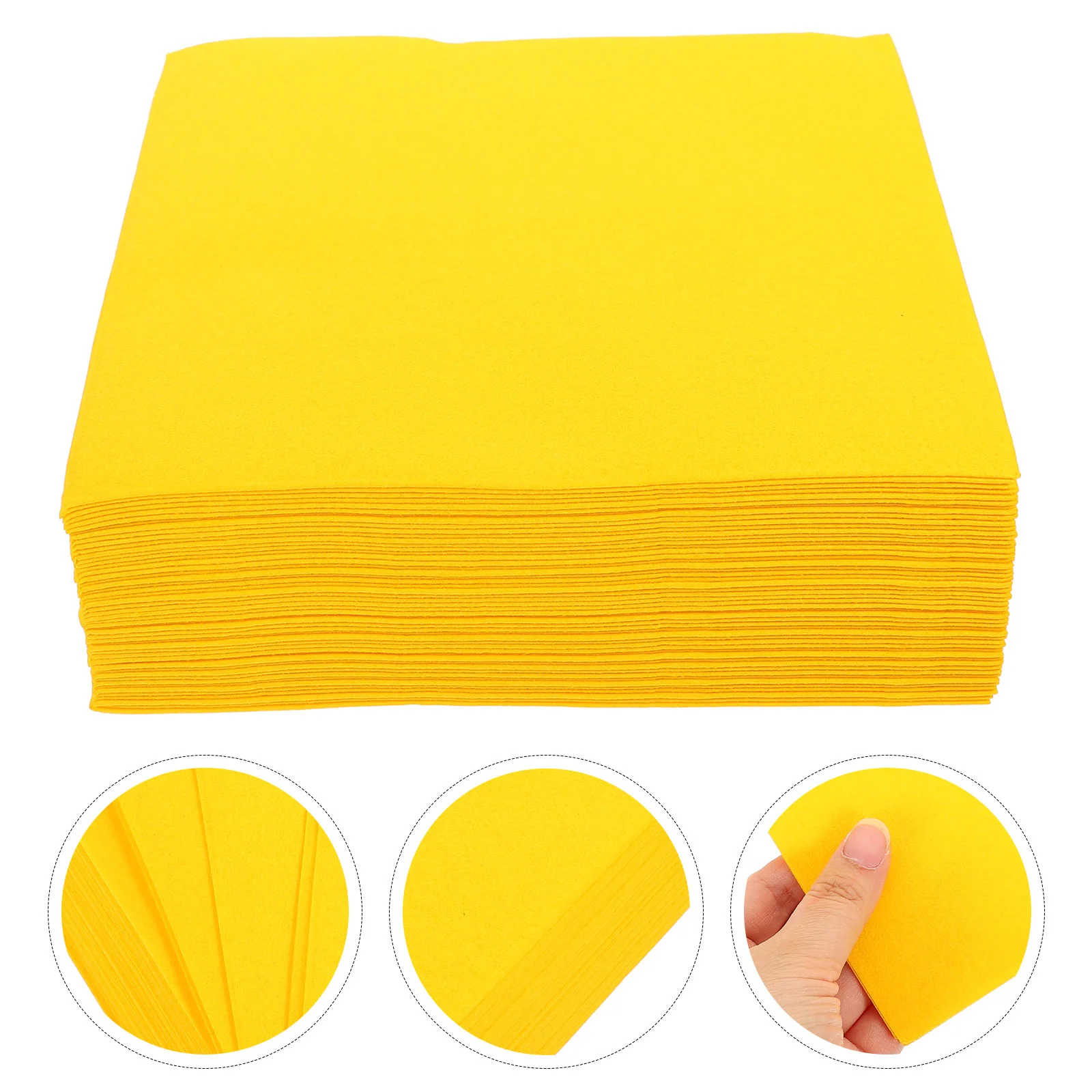 

50 Pcs Paper Dinner Napkins Clean Decor Wedding for Reception Disposable Party Cocktail