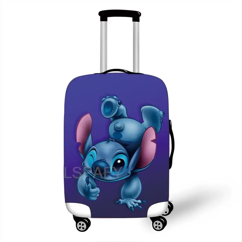 Lilo And Stitch Suitcase Cover Protector Dust-proof Scratch Resistant Luggage Cover Apply To 18\'\'-32\'\' Suitcase