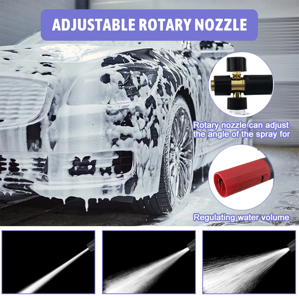 ROUE Foam Generator Snow Foam Lance Soap Gun Foam Nozzle for Karcher K2 K3 K4 K5 K6 K7 High Pressure Car Washer Accessories