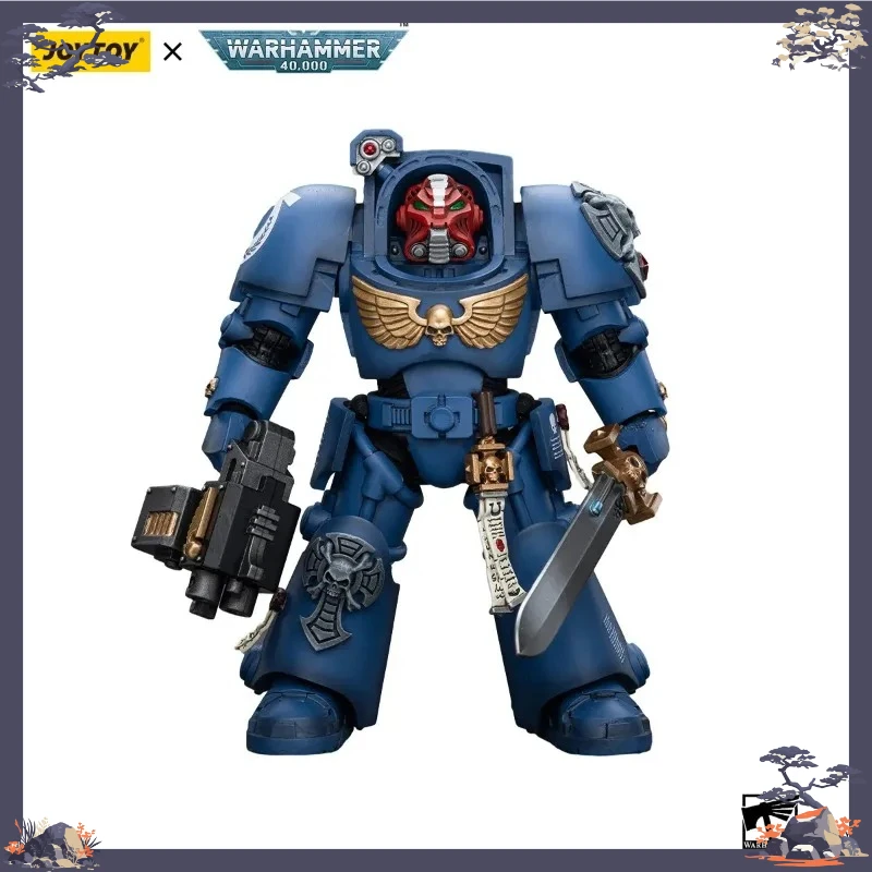 

JOYTOY 1/18 Action Figures 14.3cm Ultramarines Terminator Squad Anime FigureAnime Action Figure Assembly Model【In Stock】