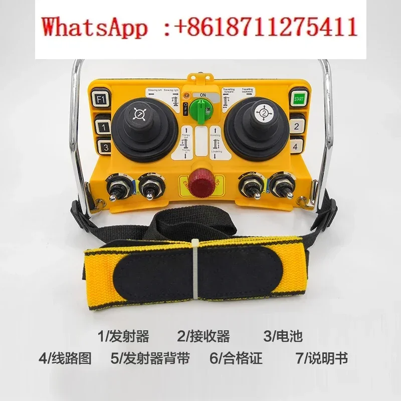 Crane remote control F24-60 rocker type aerial  crane industrial wireless remote control