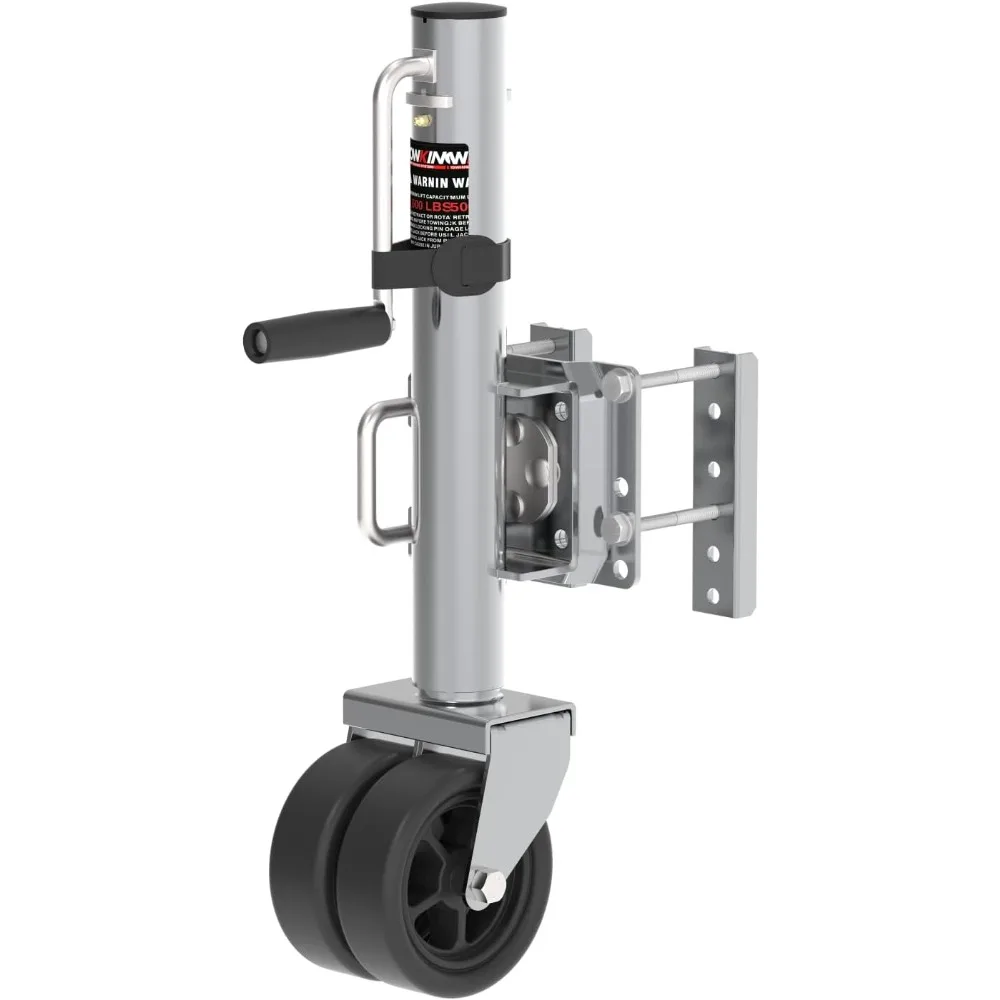 

2000 lbs Upgraded Boat Trailer Jack, 10" Lift, Bolt On Trailer Jack for RV, Boat and More, Silver