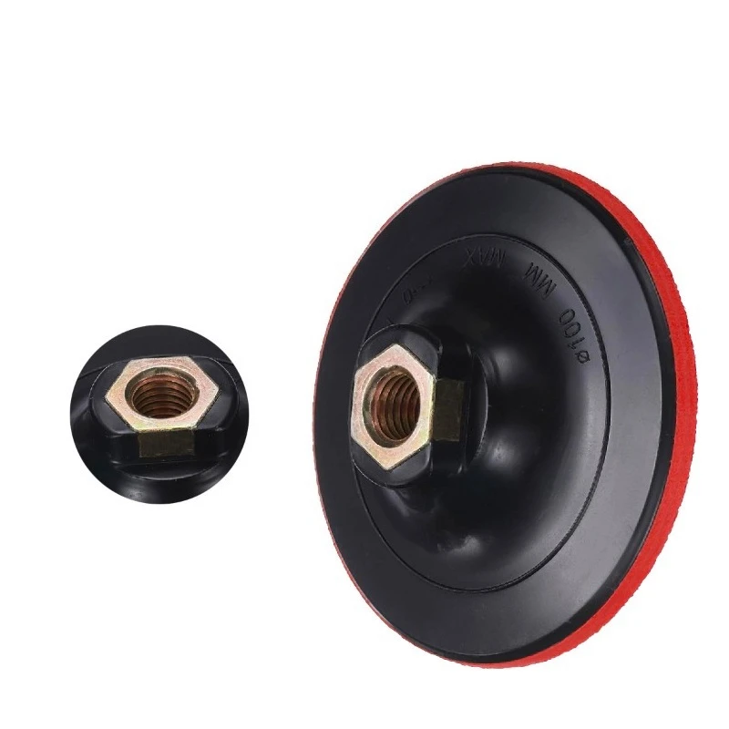 1PCS 5 Inch Foam Plastic Backing Pad M14 5/8-11 Sanding Disc Backer For Angle Grinder Buffing Pads Polishing Wheel Adhesive