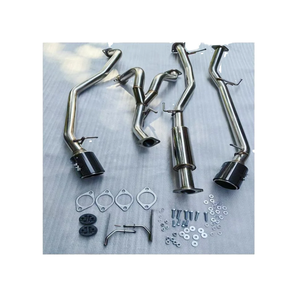 Double Outlet Stainless Steel Exhaust  Downpipe  For 2023 Ford Ranger Raptor Next-Gen