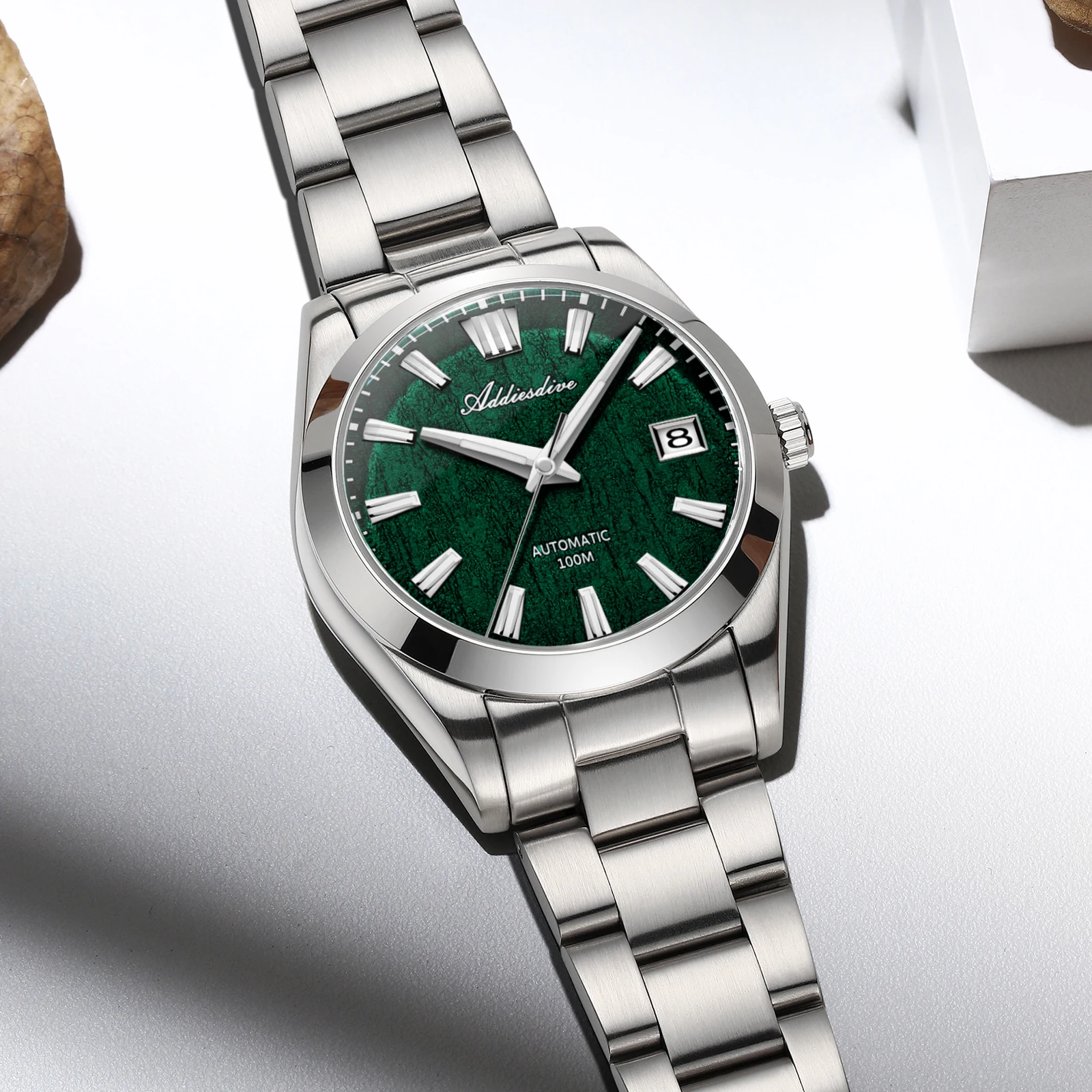 ADDIESDIVE メンズ自動巻き時計 100 メートル防 - Luxury Watch Packaging Box のレビューと価格