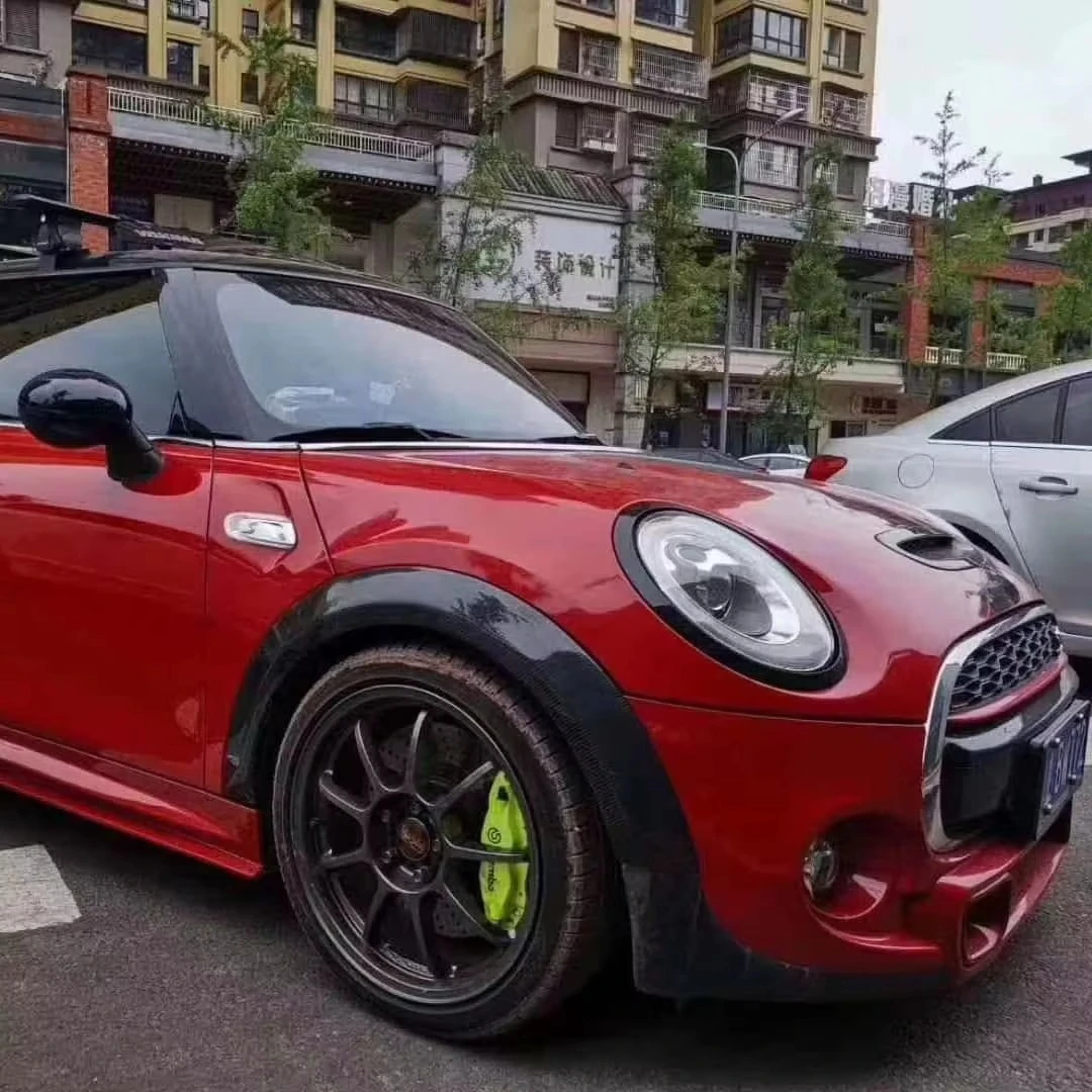 Car Accessories Wheel Arch Eyebrow Cover Carbon Fiber Fender Flare for Mini Cooper F54 F55 F56 F57 2022 - view 2