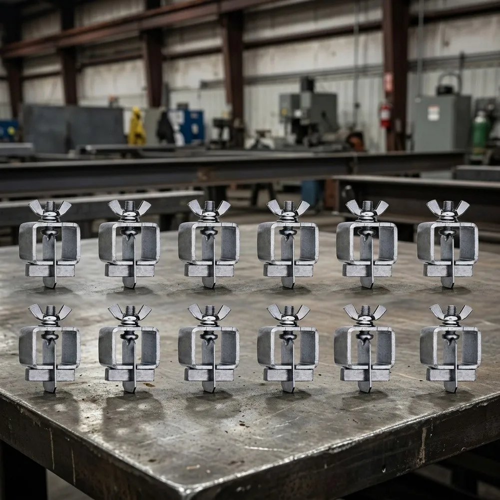 14pcs Welding Clamp Set Metal Butterfly Welding Positioner Clamp 25mm Jaw For Soldering Tool Accessories