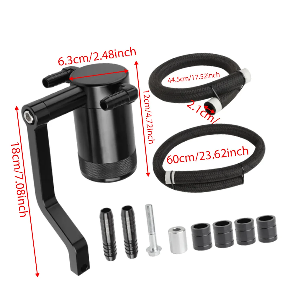 Oil Catch Can Kit Replacement Aluminium Alloy For Chrysler 300 Jeep Grand Cherokee Dodge Charger Challenger Ram 1500 5.7L 6.4L