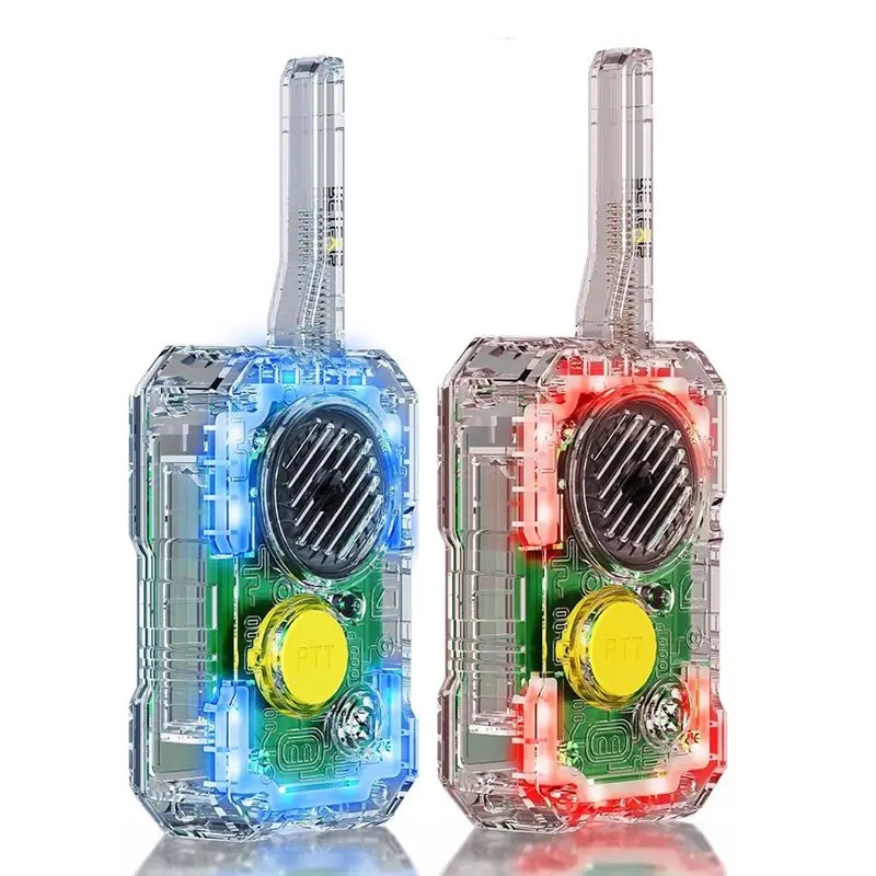 Walkie Talkies For Kids 3Km Range Kids' Walkie-Talkie For Kids Age 8-12 STEM Your Own Walkie Talkies Kits DIY Electronics