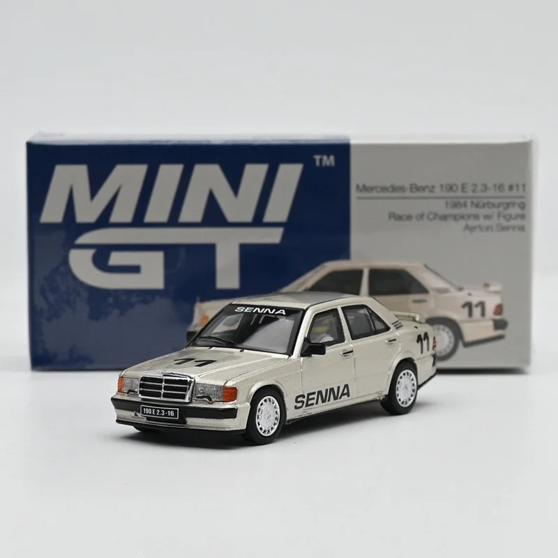 minigt-1-64-ニュルブルクリンク-セナ-190e-23-16-11-1984年製合金車モデル