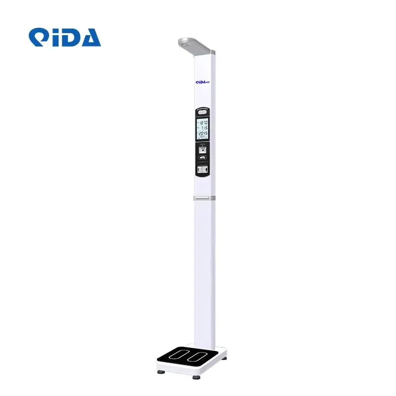 Weight height scale ultrasonic measuring height weight machine for medical center pharmacy