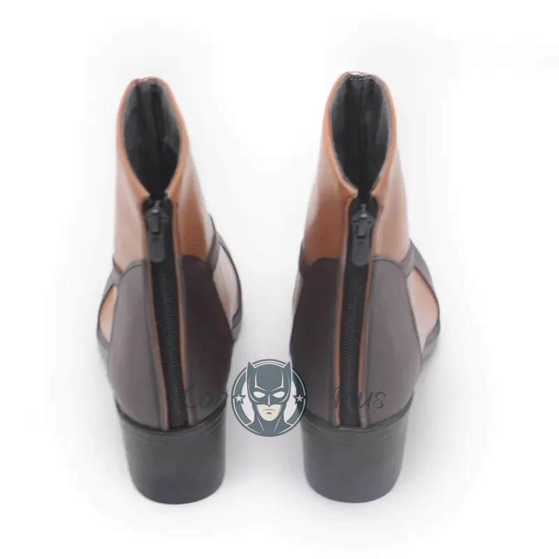 أحذية مونستر هنتر وايلدز ألما التأثيرية أحذية ألما النسائية اللطيفة للحفلات من جلد البولي يوريثان الناعم دعائم الهالوين هدايا العيد