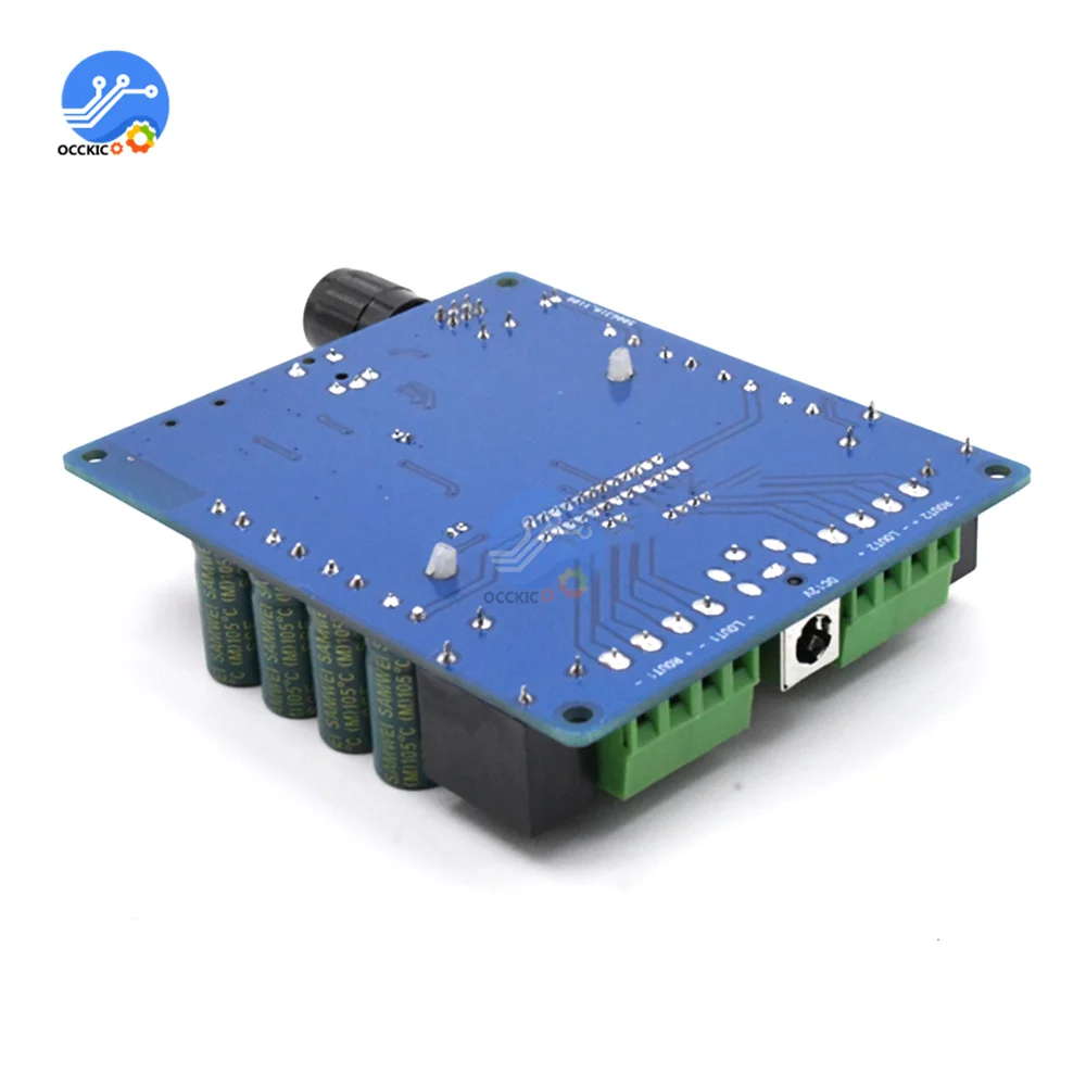 XH-A393 Car Audio Modified Bluetooth Digital Power Amplifier Board 50W*4 DC12-18V Support TF card AUX Bluetooth Input