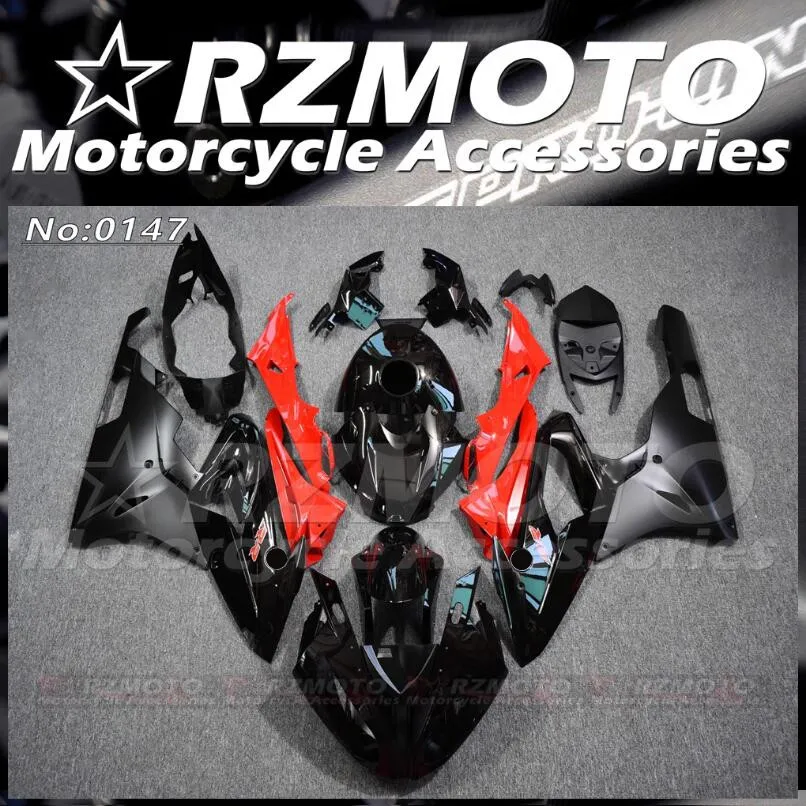 

4Gifts New ABS Motorcycle Fairings Kit Fit For BMW S1000RR 2015 2016 15 16 Bodywork Set Custom Black Red