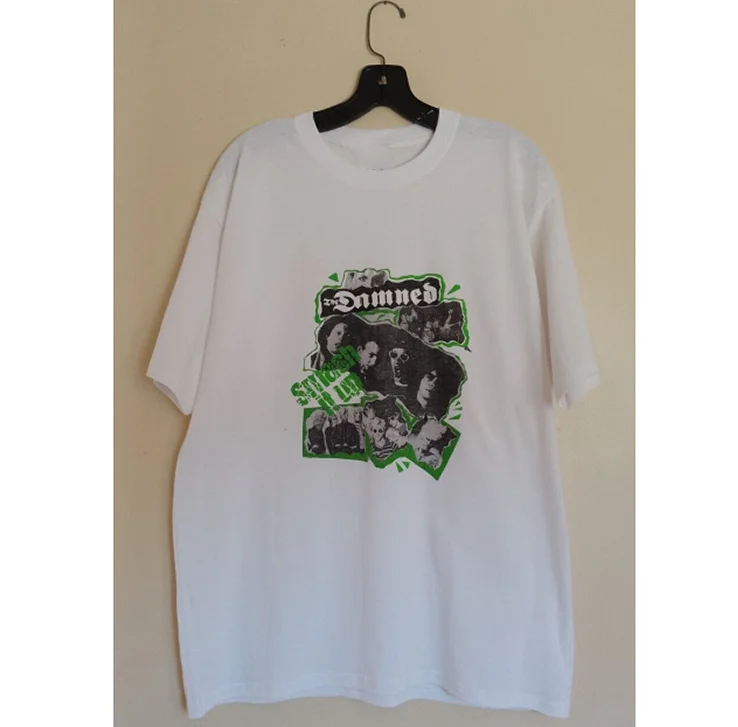 The Damned Smash It Up UK Tour T Shirt Full Size S-5XL PP889