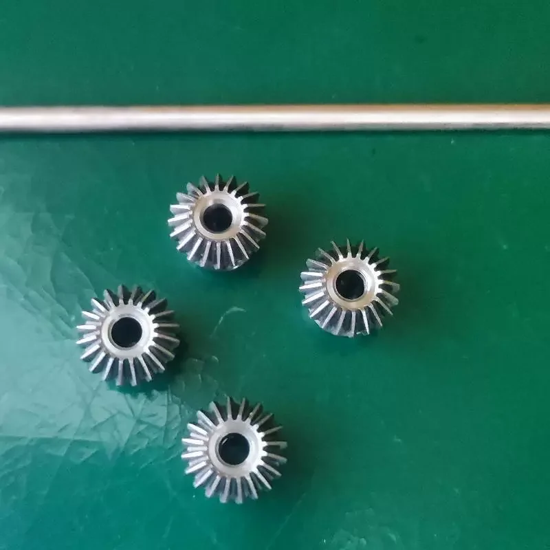 1pcs inner 3mm 0.5 Module 20 Teeth Carbon Steel Straight Bevel Gears,90 Degree Right Angle 1:1 Ratio Drive Precision gear