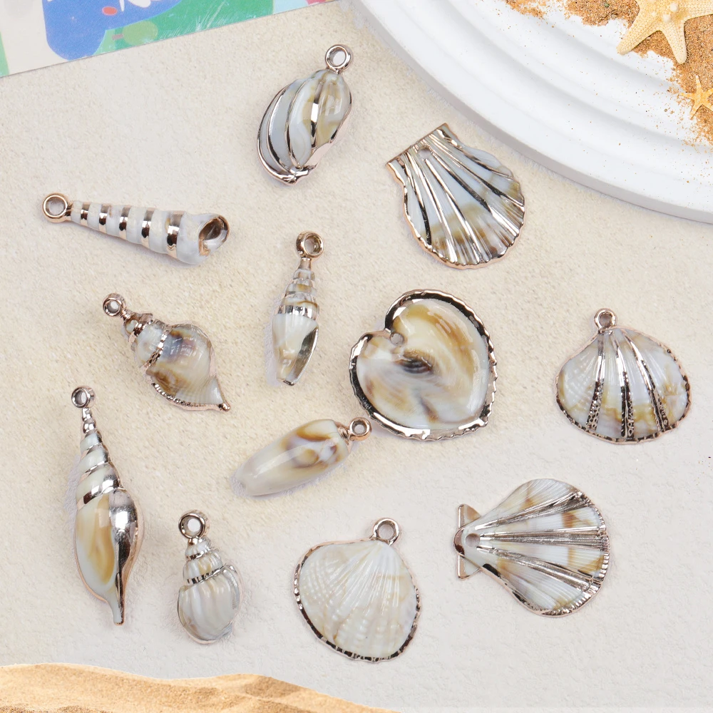 

Cordial Design 100Pcs Charms Accessories/Jewelry Findings & Components/Hand Made/Shell Shape/DIY Acrylic Pendant #193753