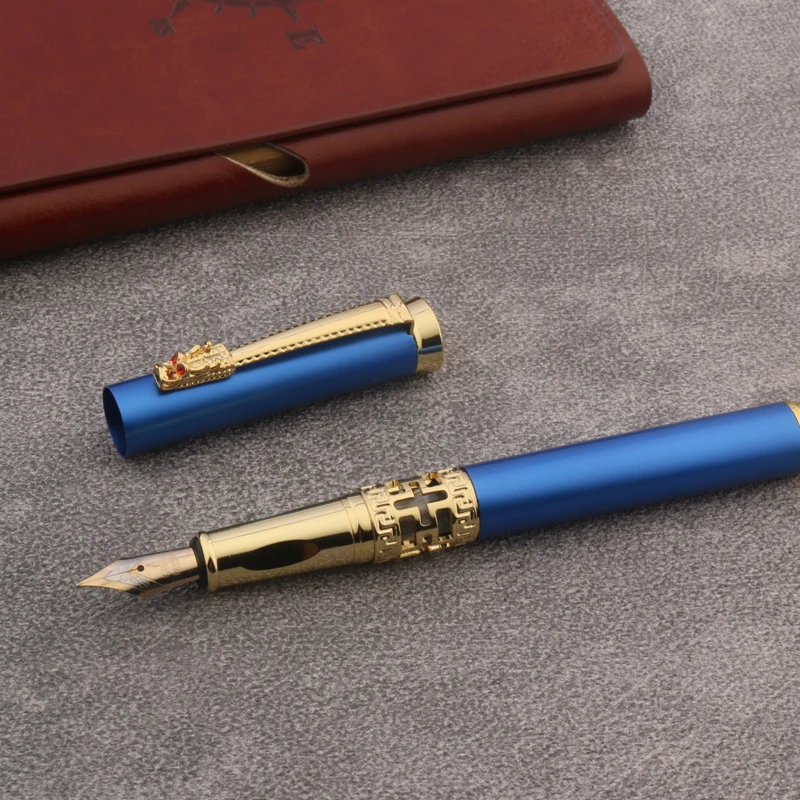 office student calligraphy classic write 3035 matte Blue FOUNTAIN PEN