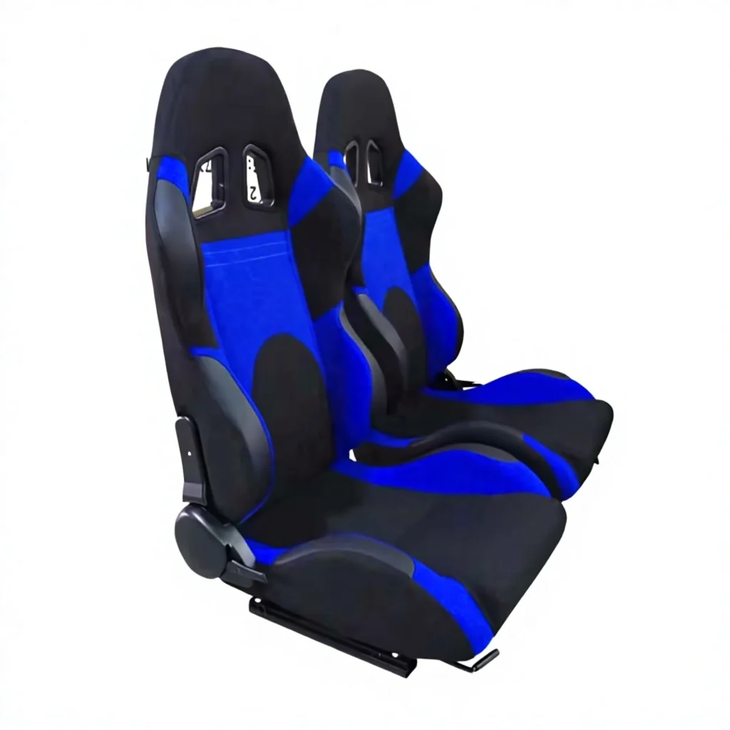 1008 Carbon Looking Leather Universal Sport Racing Car Seat-Waterproof Comfortable Racing Seat