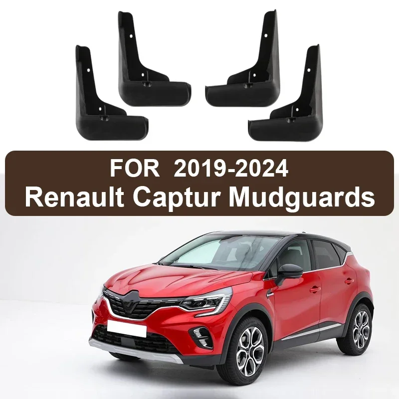 Mudflaps Mud Flaps Splash Guards Mudguards Front Rear Fender Protector for T Renault  Koleos Kadjar Captur 2008-2024