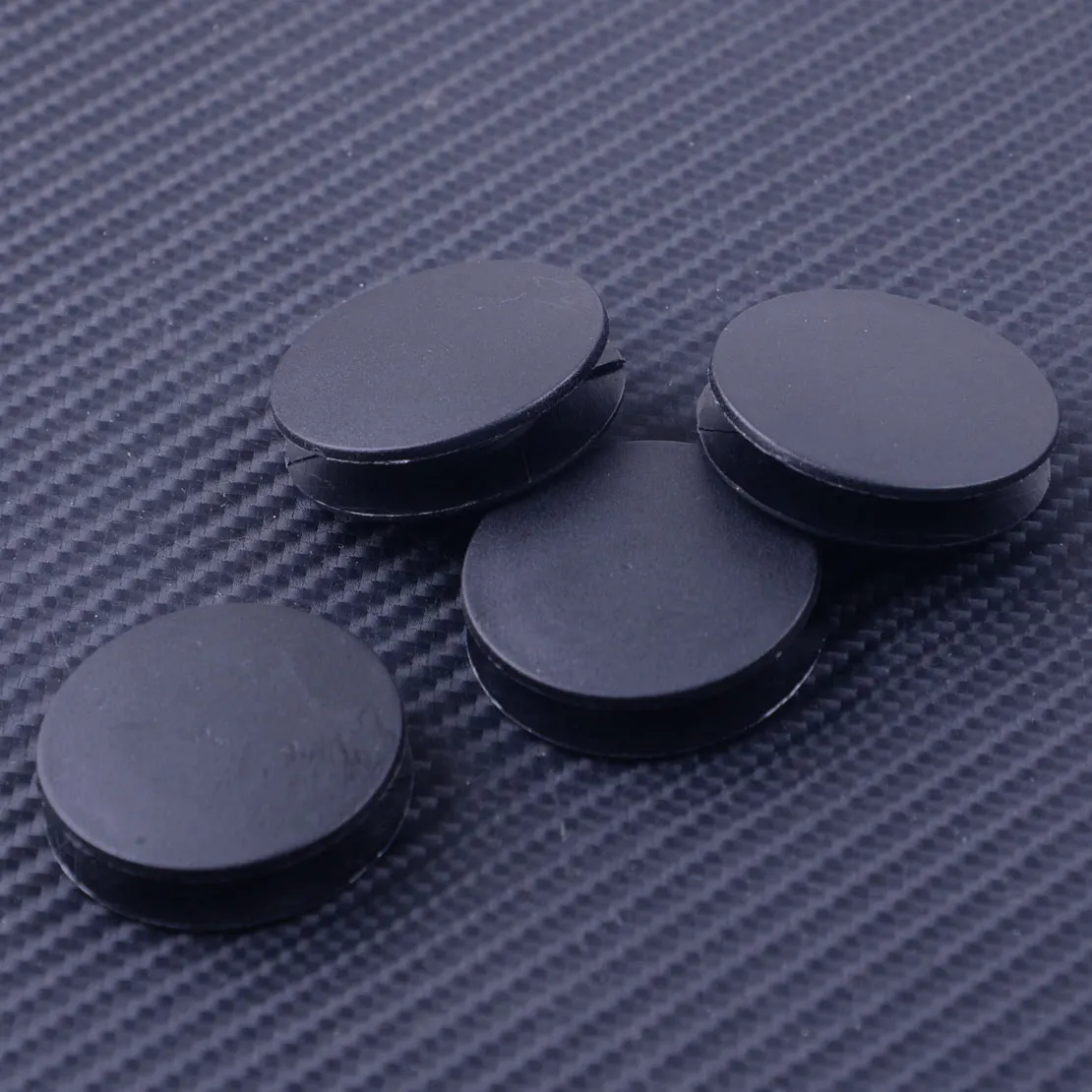 4Pcs Black Plastic Accessories Car Mat Grips Carpet Floor Fixing Clips Clamps Cap 3.6 cm Fit for MERCEDES-BENZ BQ6680520