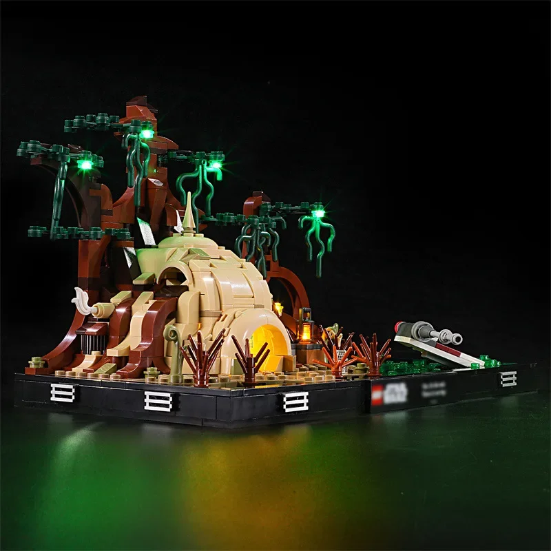 مجموعة إضاءة LED DIY لديوراما تدريب الحروب LEGO 75330 (إضاءة LED فقط، بدون نموذج كتل)