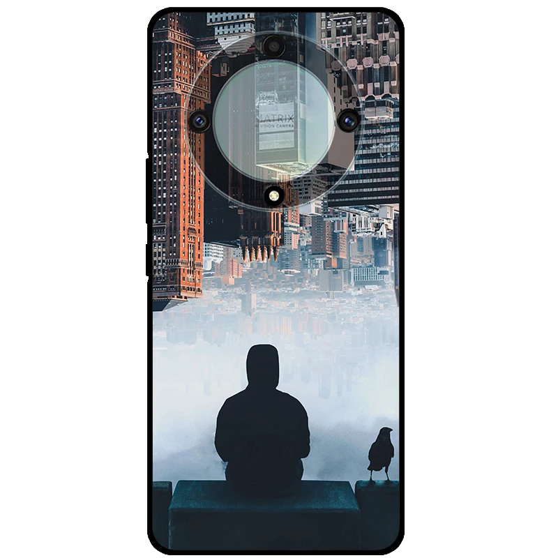 For Honor X9b 5G Cover Honor X9b Fashion Soft TPU Silicone Phone Case for Huawei Honor X9B Coque Bumper Fundas X 9B X9 B Bags