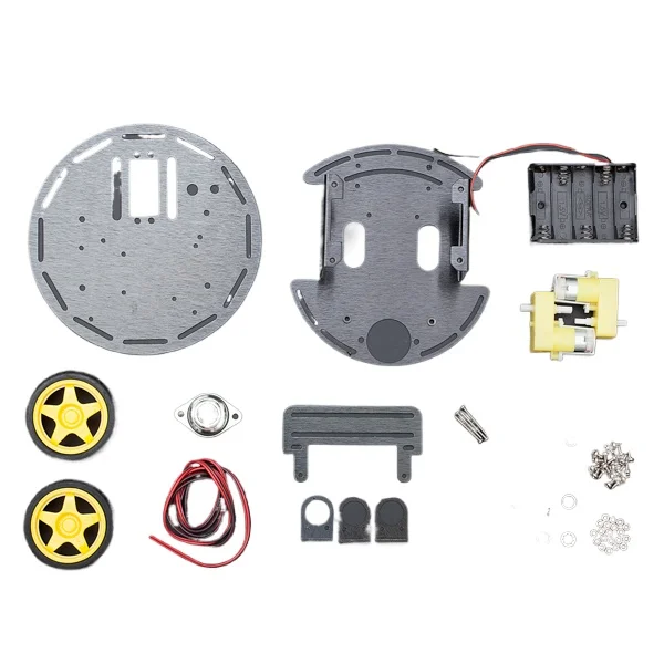 Suitable for DFRobot 3PA aluminum alloy three-wheeled