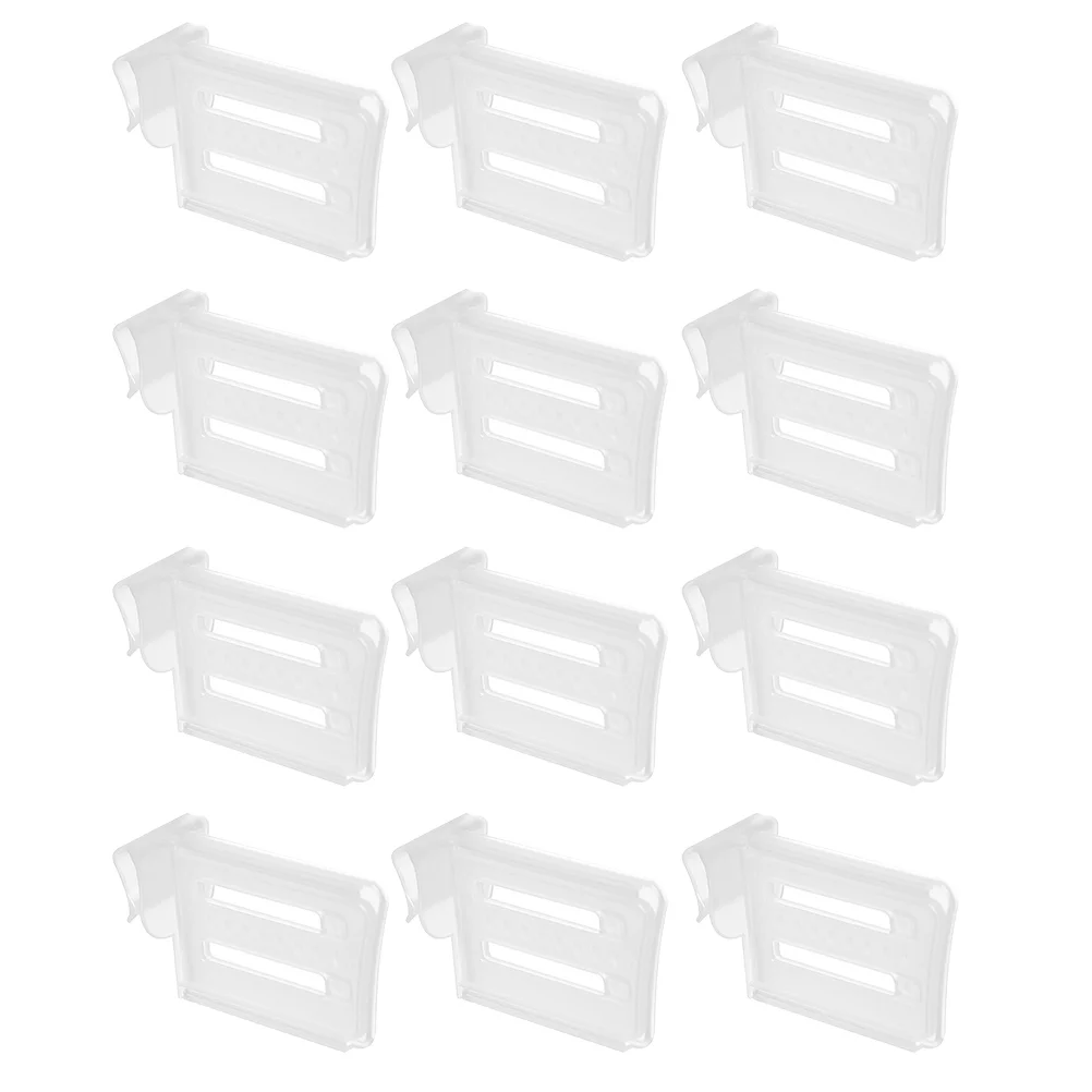 

12 Pcs Refrigerator Sorting Partition Pantry Grid Divider Seasoning Bins Splitter Plate Side Door Adjustable Shelving Fridge