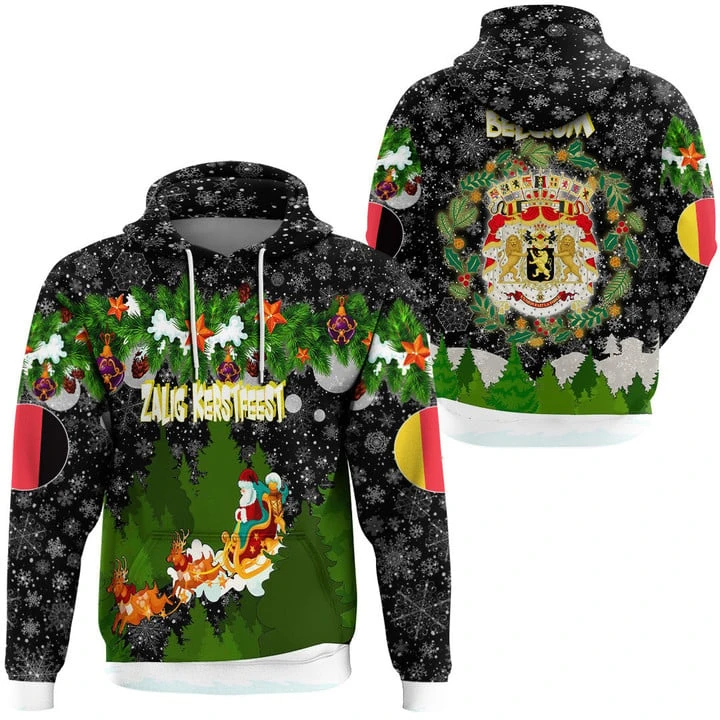 Belgium Map Flag Graphic Sweatshirts National Emblem Hoodies For Men Clothes Animal Lion Hoody Sport Jersey Kids Tracksuit Tops