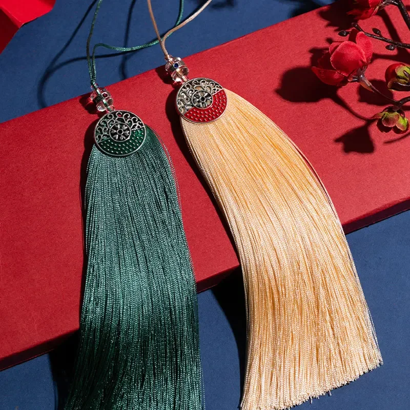 1PC 15cm Tibetan Honeysuckle Tassel Silk Tassel Fringe Curtains DIY Crafts Tassel Finding Pendants Jewelry Making Accessories