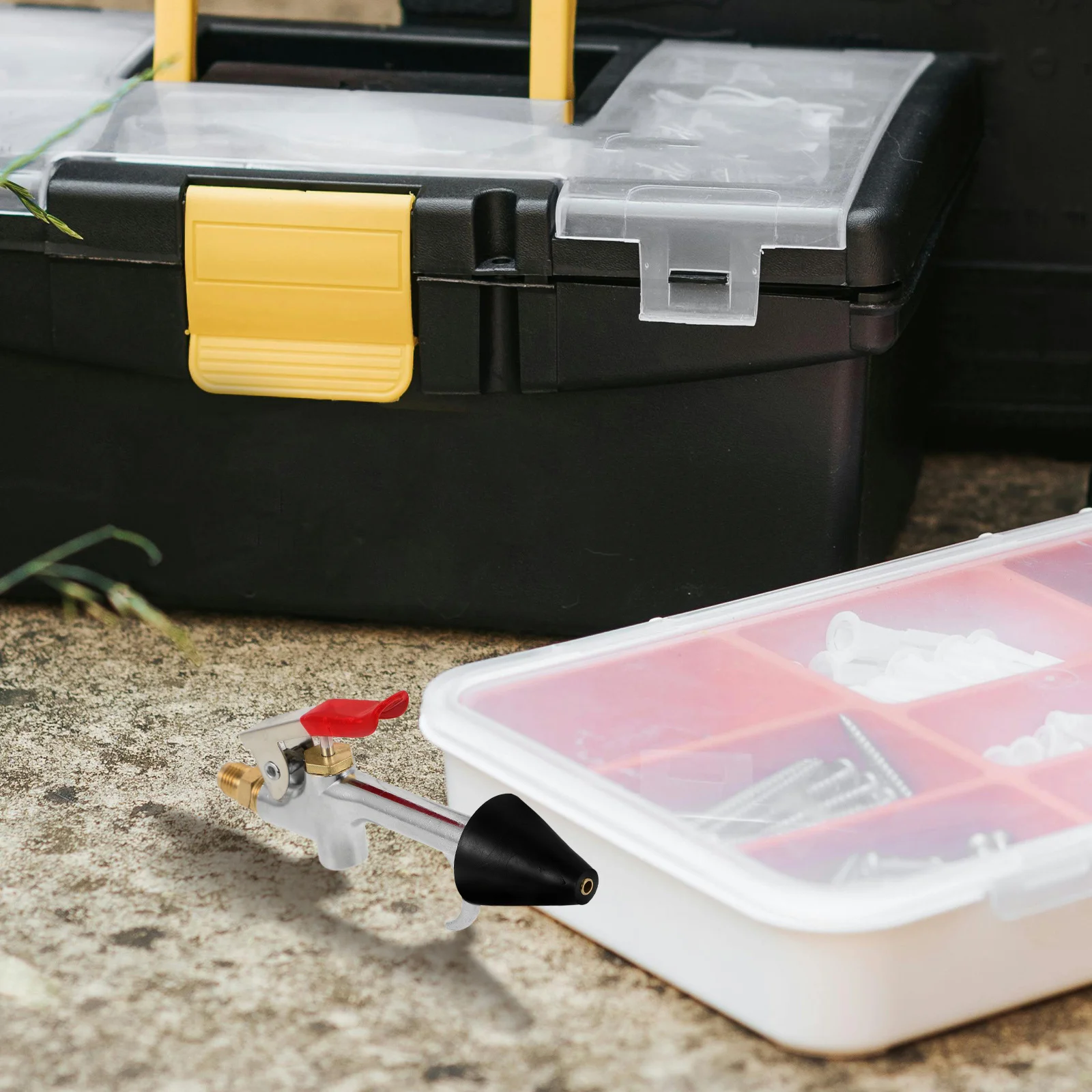 

Car Conditioning Pipe Cleaning Tool Sturdy Air Compressor Blower Nozzle For Ac System Maintenance Air Compressor Accessories