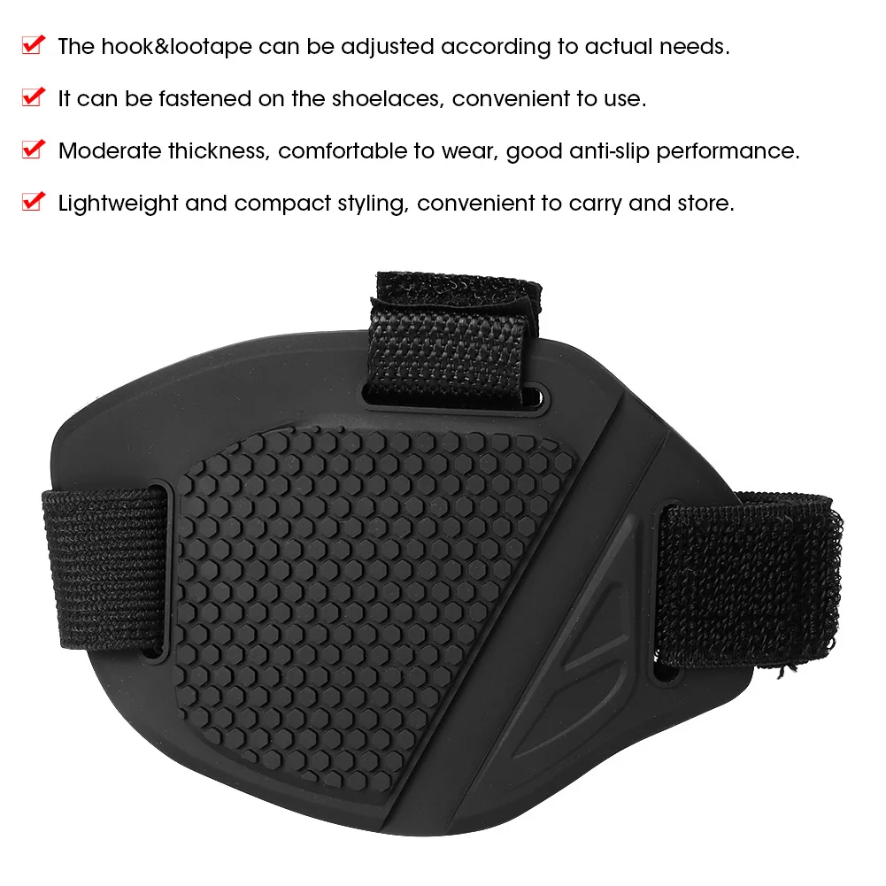 Picture 6: Gear Shifter Pad Guard for Universal Motorcycle - Riding Shoe Boot Protector Wear Resistant Anti-Scratch Accessory