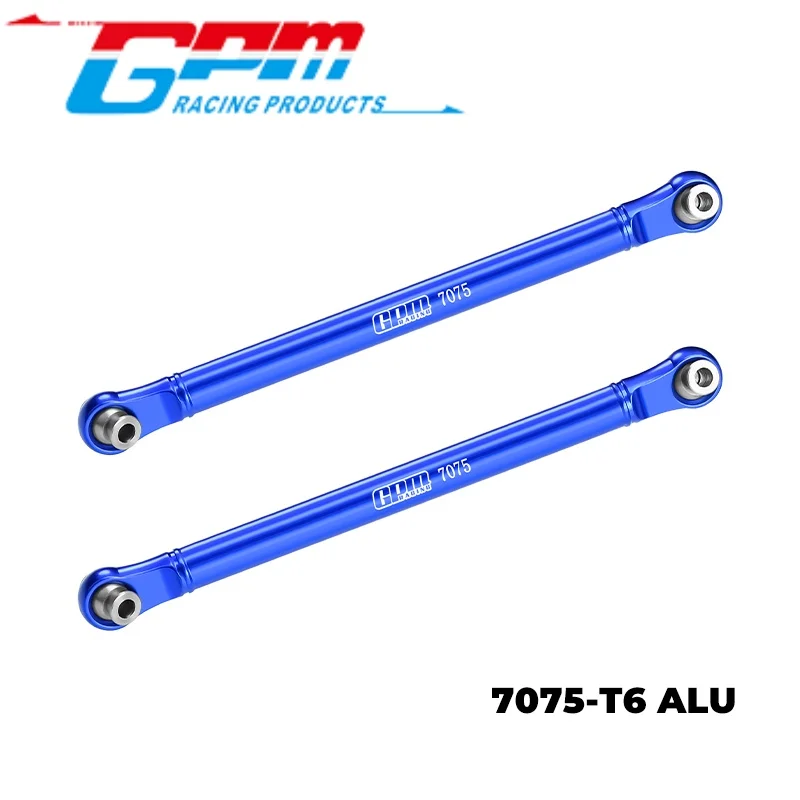 GPM MGO162 ALUMINUM 7075 FRONT STEERING LINK ROD FOR ARRMA 1/10 GORGON 4X2 MEGA 550 / VORTEKS / FURY / QUAKE 223S DSC 2WD