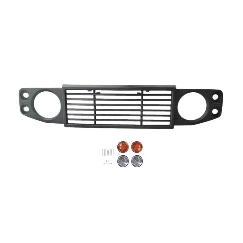 Jimny Jb74 Accessories With Lamp Front Grille ABS Defender Style LITTLE D Racing Grill Compatible for Suzuki Jimny JB64 JB74