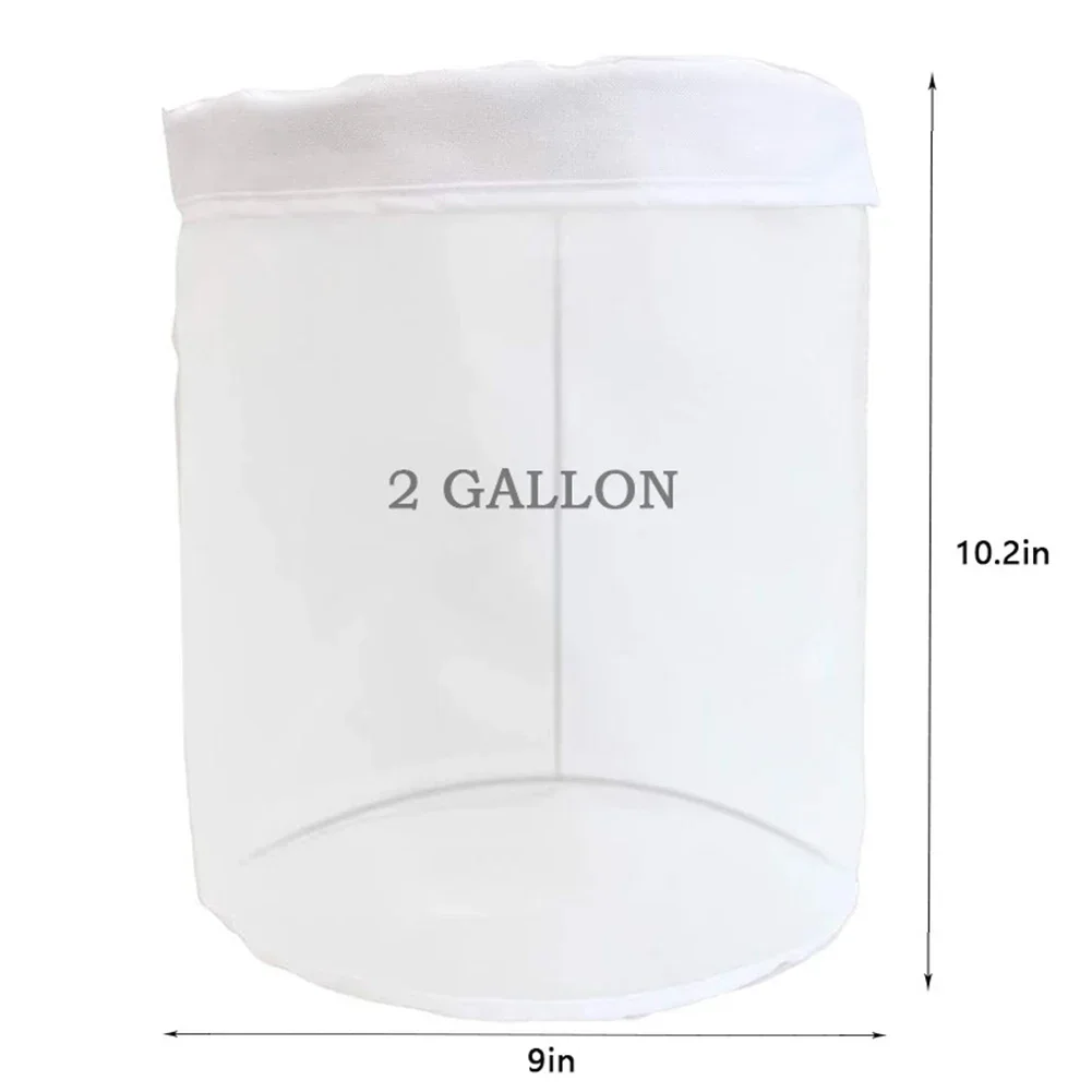 2/5 Gallon Filter Bag Nylon Bubble Bags Plants Herbal Essence Extractor Plant Residue Filtration Bag High-quality