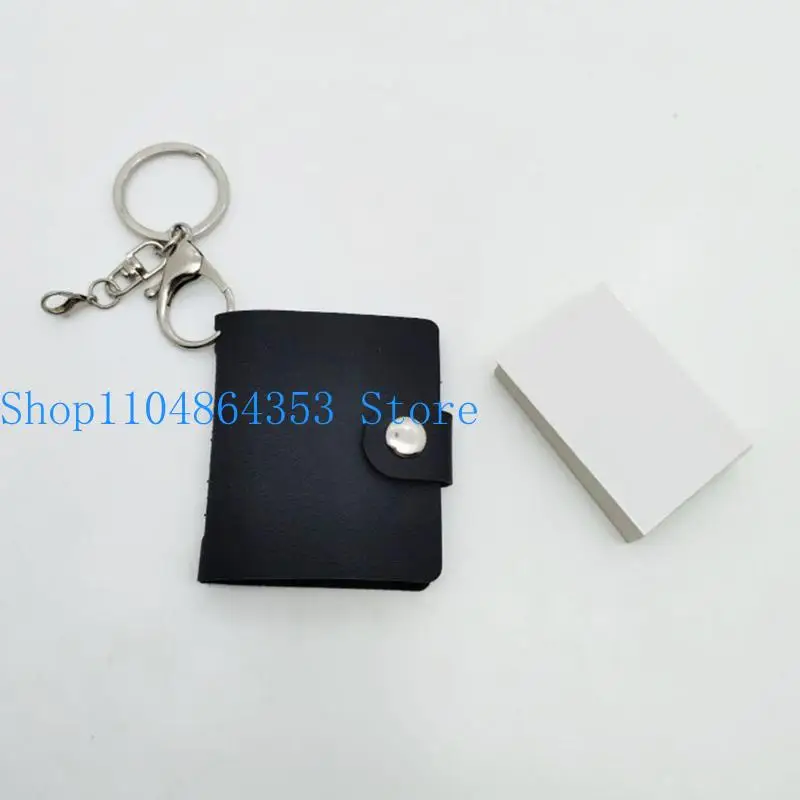 652F Travel Friendly Small Photo Albums Keychains for On the Way Moments Daily Use