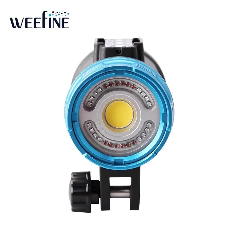Weefine Smart Focus 5000 V2 Dive Photography Light Waterproof Flash Mode Underwater Torch Lamp Professional Camera Flashlight