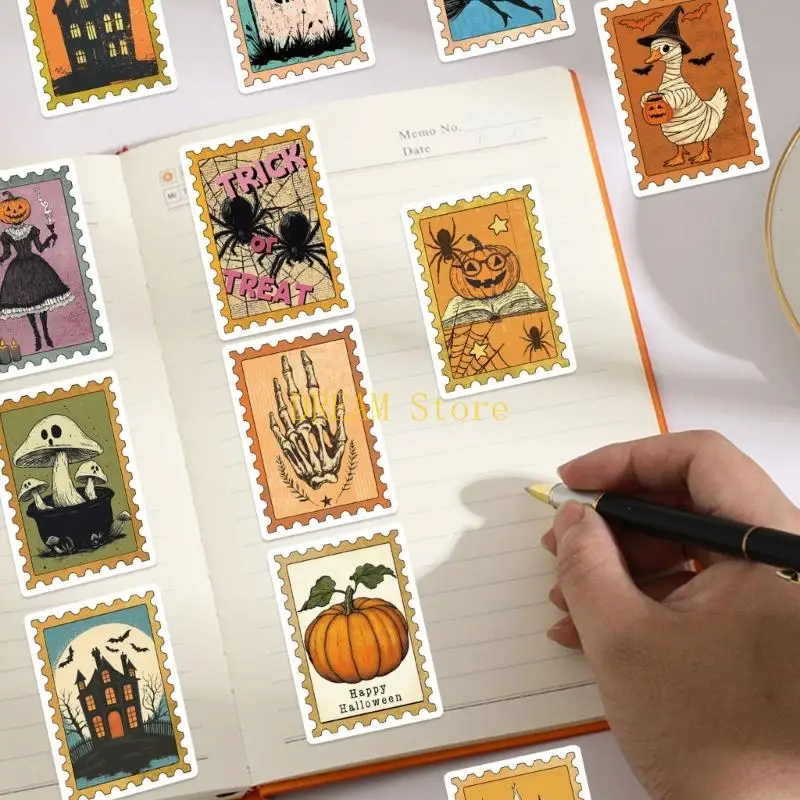 Spooky Adhesive Design Set for Luggage and Creative Gift Wrap Projects Best Sale