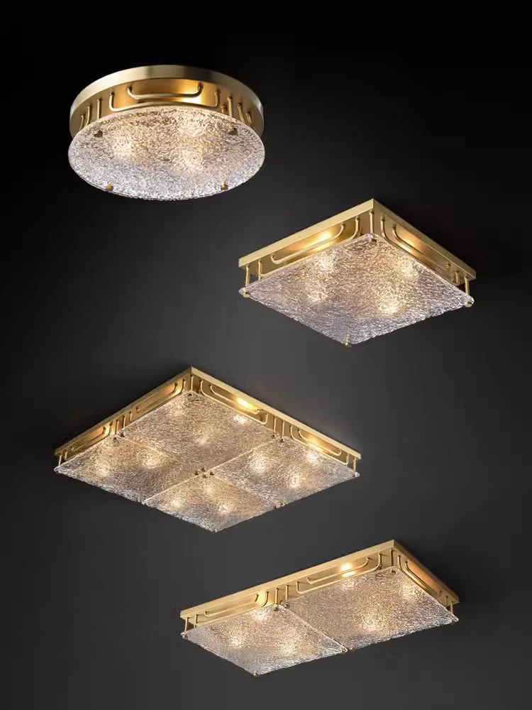 Imagem -02 - Trendy Glass Art Collection Dimmable Led Gold Pendant Lights Suspensão Luminária Luz para Sala de Estar 2024