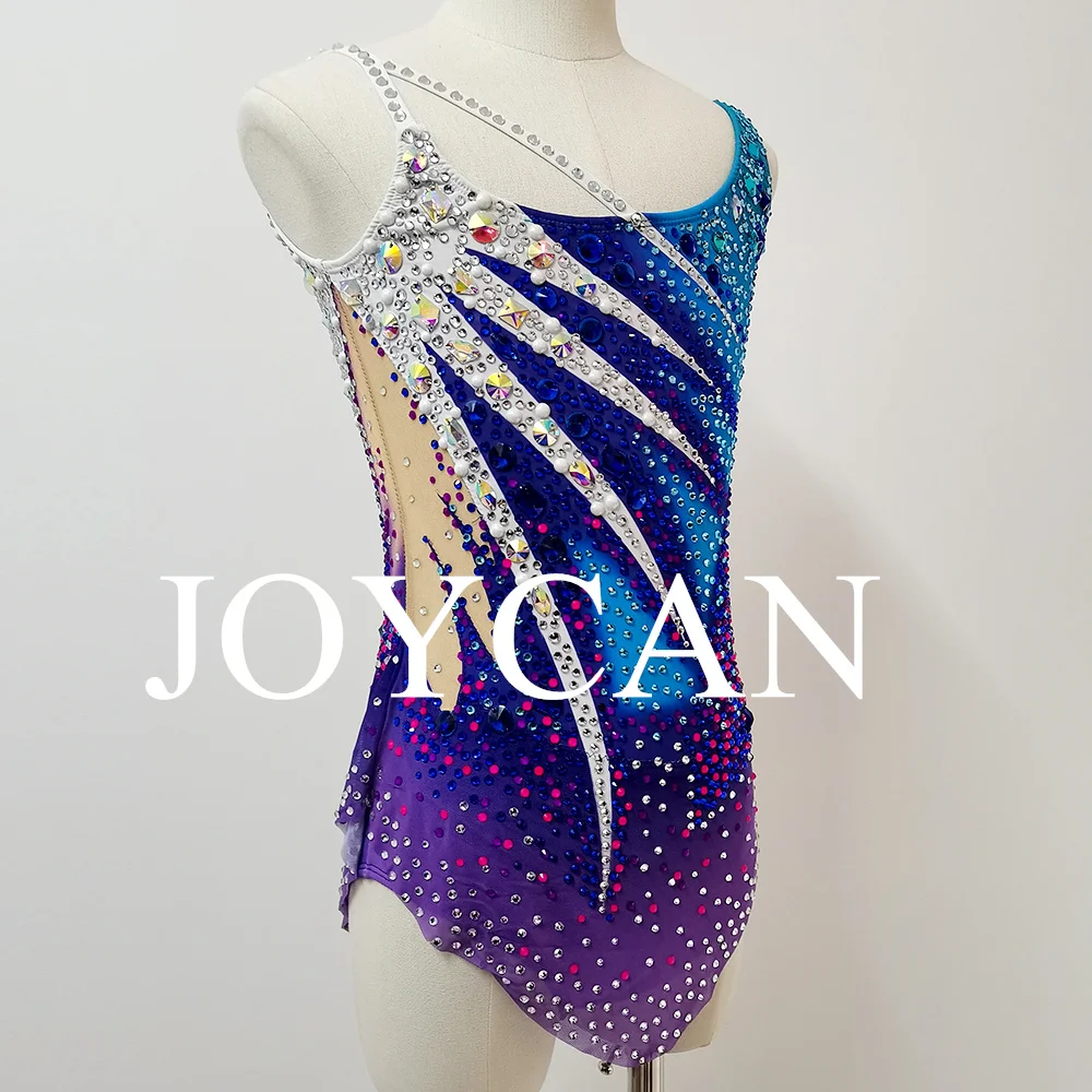 JoyCan Rhthmic Gymnastik-Trikots für Mädchen und Damen, Spandex, elegante Tanzkleidung für den Wettbewerb