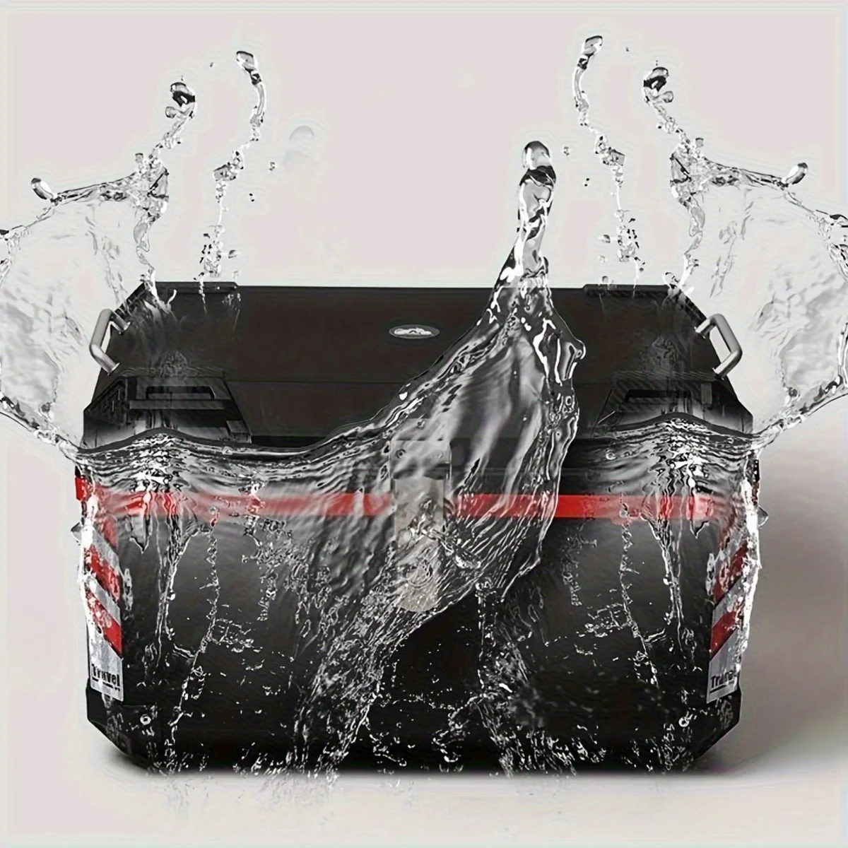 

68L Electric Vehicle Trunk Large Capacity Universal Motorcycle Tailgate Waterproof Battery Car Takeaway Storage Case