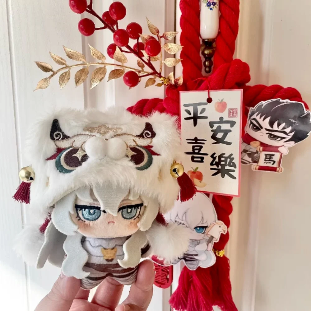 

Плюшевый брелок-кукла Гриффит 10 см, аниме-атрибутика, мягкие игрушки-подвески Гатс и Каска, коллекционные фигурки