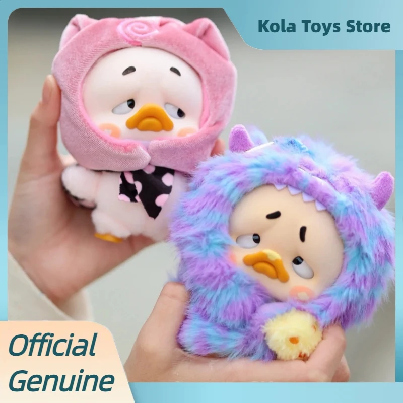 حقيقية Upsetduck الملونة لاعب بطة سلسلة صندوق الغموض لطيف الفينيل أفخم قلادة Upsetduck الشكل الدمى صندوق أعمى اللعب الهدايا