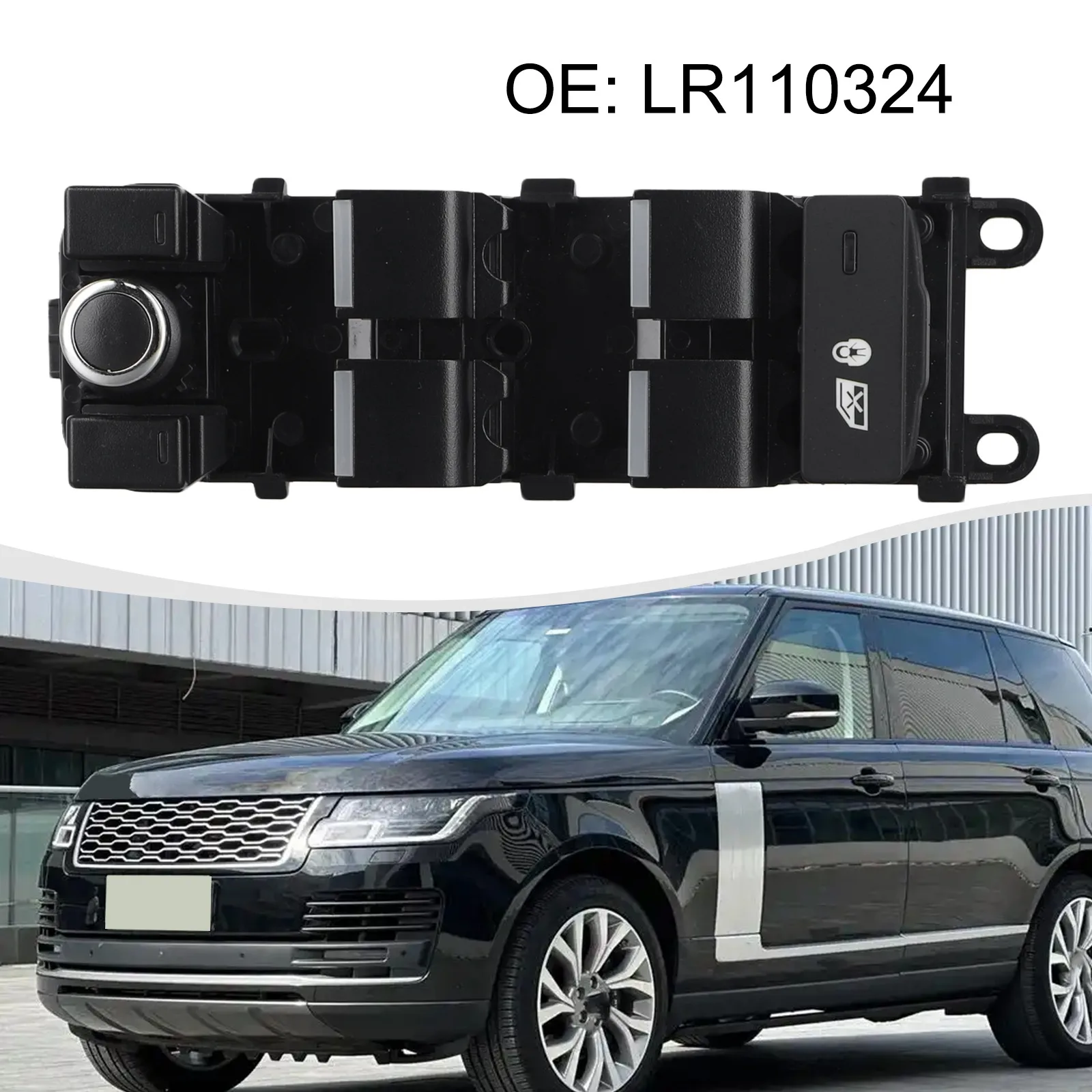 Vehicle Restoration Driver Side Window Switch Replacement Window Switch Compatible With LR110324 Complete Package Included