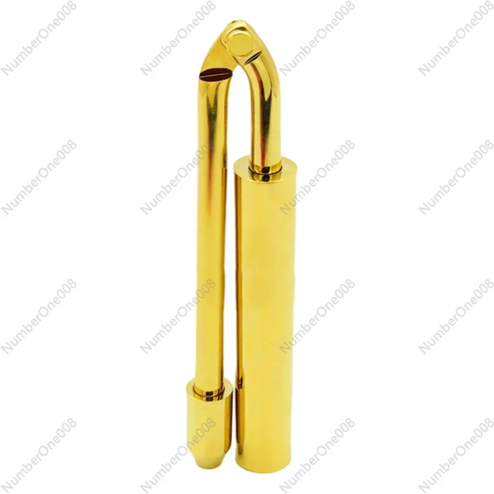 1pcs Pure Copper Folding Vein Detection Rod Feng Shui Detection Rod Tool Water Rods Metal Detectors Tools Accessories